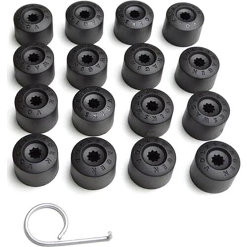 20 PCS Decorative Tyre Wheel Nut Bolt Head Cover Cap Wheel Nut Auto Hub Screw Cover Protection Dust Proof Protector High Quality