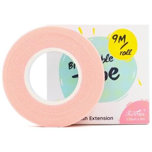 900cm 1 Rolls Funmix New Japanese Pink Breathable Tear-resistant Medical Tape High Quality Lint-free Comfortable Eye Pad