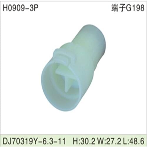 Free shipping 500pcs DJ70319Y-6.3-11 6.3mm 3Pin AMP Car Electrical Wire Connectors for VW,BMW,Audi,Toyota,NISSAN AND other