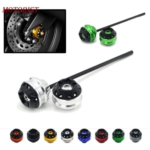 Free delivery for Ducati 749 2003-2006 CNC Modified Motorcycle Front and rear wheels drop ball / shock absorber