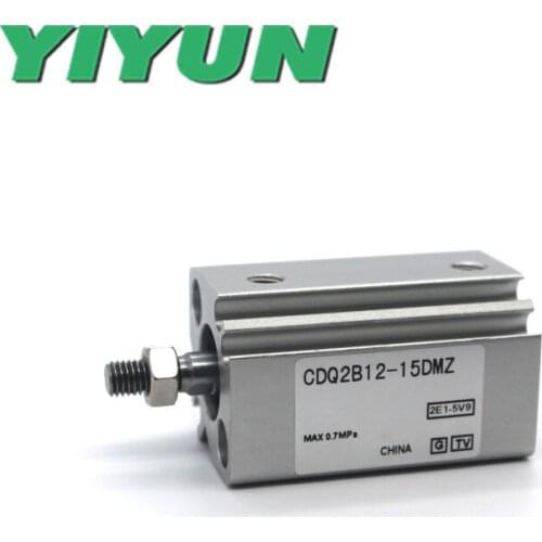 CDQ2B12-5DZ,10DZ,15DZ,20DZ,25DZ,30DZ CDQ2B12-5DMZ,10DMZ,15DMZ,20DMZ,25DMZ,30DMZ YIYUN Pneumatic air tool Compact Cylinder