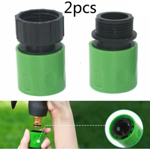 Hot!3/4\" Female And Male Hose Pipe Fitting Kit Garden Water Adaptor Quick Connector Irrigation Water Splitters Garden Supplies