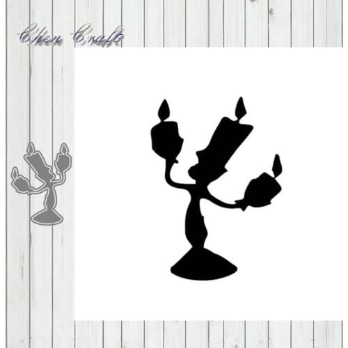 Metal Cutting Dies Stencils Candlestick For DIY Scrapbooking Decorative Embossing Handcraft Die Cutting Template