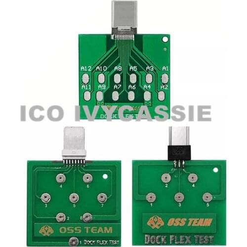 Micro USB Type C Test Board For iPhone U2 Charger For Android Phone Battery Power Charging Dock Flex Easy Test Tool board