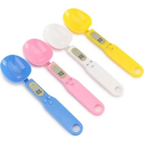 Portable 0.1g/500g LCD Screen Precise Digital Measuring Spoon Food Weight Scale Mini Kitchen Scales Baking Supplies весы