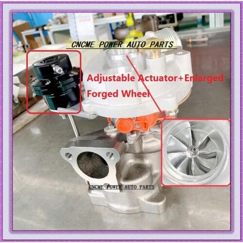 Adjustable Actuator+Bigger +Forged Wheel Upgrade K04 Turbo 53049880015 53049700015 For AUDI A4 A6 VW PASSAT AEB ANB APU AWT 1.8L