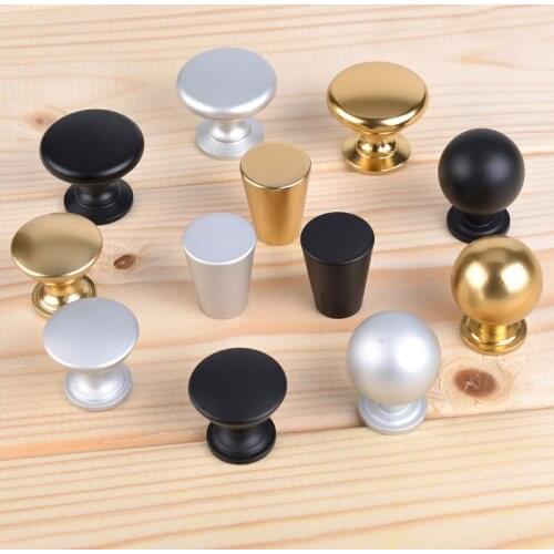 Modern Furniture Handles Nordic American Single Hole Kitchen Cabinet Handles Cabinet Door Knobs Drawer Wardrobe Dresser Pulls