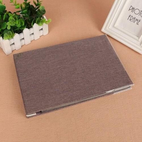 Iinen Self-adhesive DIY Photo Album Memory Scrapbook Handmade Creative Couple Album Valentines Day Baby Growth Album Gift