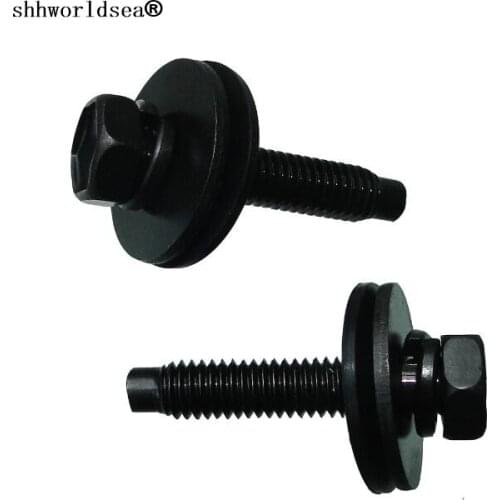 Shhworldsea auto metal fastener zinc black hexagon tapping screw 90119-06863