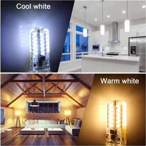 5pcs G4 LED Bulbs Warm White Cold White 3W AC/DC12V-24V GY6.35 Lamp Holder 3014 Lamp Beads Corn Lamp For Replace Halogen Lamp