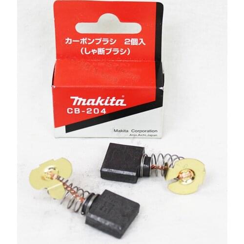 Japan Makita CB-204 Carbon brush For 9067 Angle Grinder 9069/GA7020/9020/SA7000C Brush Power Tools Accessories