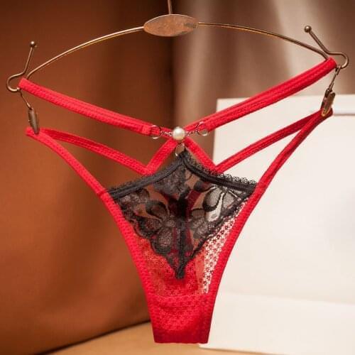 Womens T-String Cross Sexy Panties Underpants Femme Lace Thong Hollow Out Invisible Briefs Sexy T-Pants Lingerie Accessories