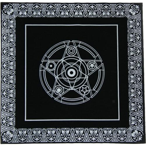 49x49cm Tarot Tablecloth Altar Tarot Cloth Variety Styles 12 Constellations Astrological Tarot Cloth Board Game Card Pad