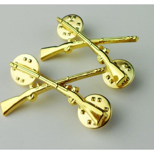U.S. Army Infantry Officer Lapel Badge Pin Isignina PAIR-1733 Military Store