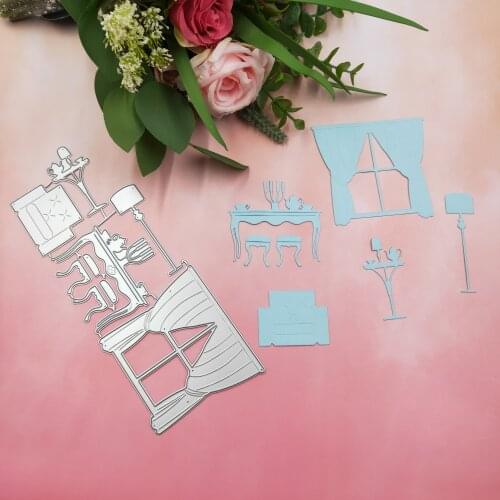 Home furniture metal cutting dies DIY scrapbook stamp book, greeting card paper greeting card decoration crafts embossing mold