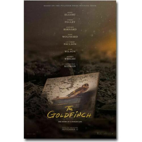 D0156 The Goldfinch Movie Silk Fabric Poster Art Decor Indoor Painting Gift