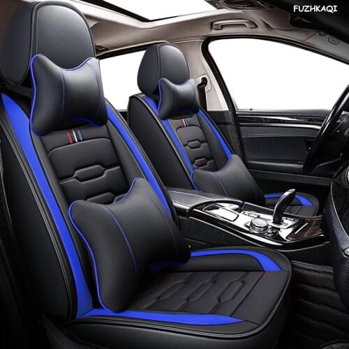 FUZHKAQI leather car seat covers for BMW e30 e34 e36 e39 e46 e60 e90 f10 f30 x3 x5 x6 x1 x2 x4 car seats Protector Automobiles