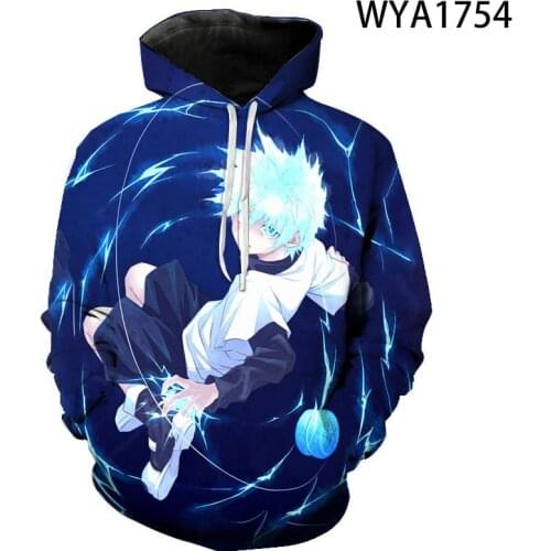 Harajuku Anime HUNTER X HUNTER Killua 3D Print Hoodies Men Women Children Hooded Sweatshirts Boy Girl Kids Cool Clothing