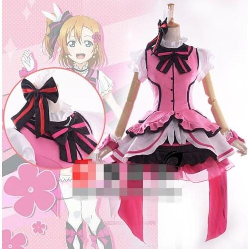 Anime Cosplay Costume lovelive kira kira sensation Kousaka Honoka Singing Dress Women Dress A