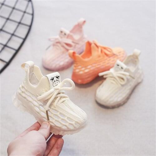 Sneakers kids shoes baby children girl shoes casual child Sneaker Boys Girls Baby Running Soft Bottom Canvas Mesh Sports Shoes