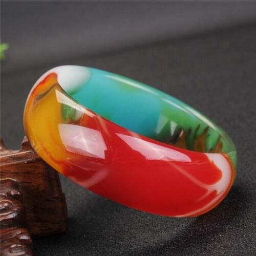 Ice type emerald color quartz rock jade bracelet genuine violet bracelet female jade bracelet