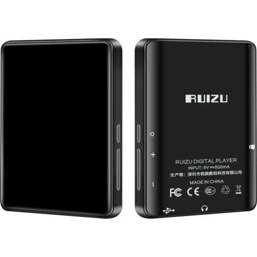 New Metal RUIZU M7 Bluetooth MP3 Player 2.8inch Full Touch Screen HIFI Music Player With FM Radio E-Book Video Built-in Speaker