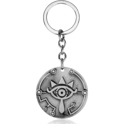 MQCHUN 2018 Newest Game Jewelry The Legend of Zelda Key Chain Breath of the Wild Keychain Keyrings for Women Men Cosplay Gify-50