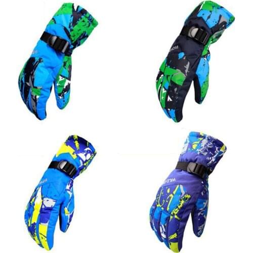 Men Snow Ski Glove -30℃ 360 Degree Winter Warm Snowboard Gloves and Windproof Cycling Motorcycle Guantes