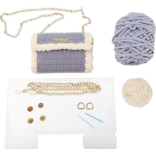 Ladies Fashion Novelty Innovation Crossbody DIY Material Kit Homemade Cartoon Bag New Year Valentines Day Girlfriend Gift