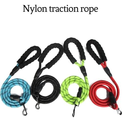 5 FT Strong Dog Leash with Comfortable Padded Handle and Highly Reflective Threads Dog Leashes for Medium and Large Dogs