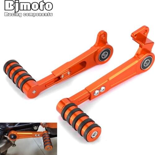 BJMOTO Motorcycle Gear Shift Lever Shifter Pedal Levers Rear Brake Lever For DUKE390 DUKE250 DUKE125 2017-2019