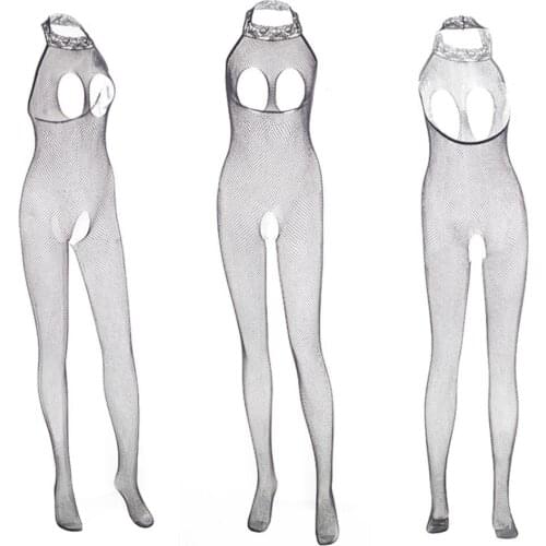 Sexy Siamese socks open crotch Open Stockings Thigh High Over The Knee Socks Tights Thigh Night collant femme sexy Stockings