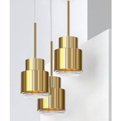 Loft Modern Pendant Light Silver Gold Glass Ball Hanging Lamp Hanglamp Kitchen Light Fixture Dining Living Room Luminaire