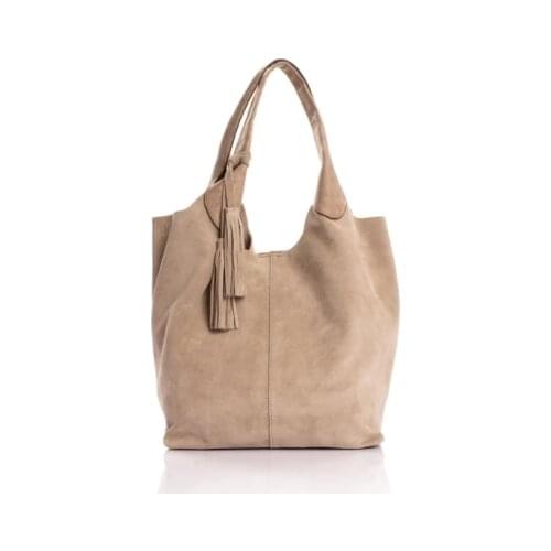 100% genuine leather Suede Bag