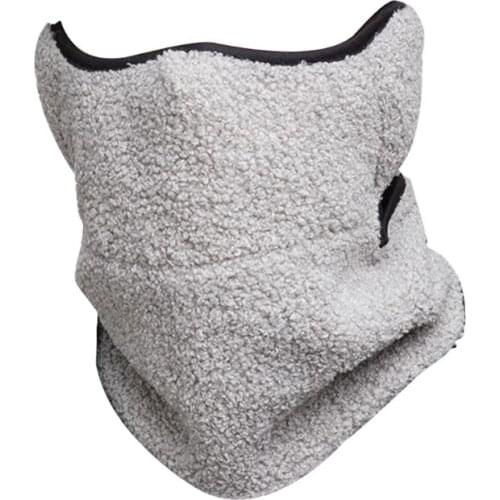 Winter Warm Windproof Bib Outdoor Sports Thick Scarf Neck and Ear Protection Multipurpose Collar Face Mask Neck Warmer