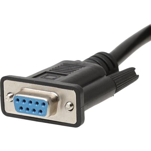 OBD2 16-Pin To DB9 9-pin Serial Port RS232 OBD 2 Adapter Cable Car Diagnostic