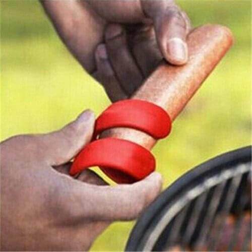 2pcs/lot Sausage Cutter Set Food -Grade Plastic Manual Fancy Sausage Cutter Spiral Barbecue Hot Dogs Slicer OK 0299