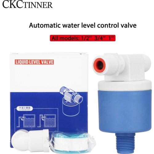 1/2'' 3/4'' 1'' Floating Ball Valve Automatic Float Valve Water Level Control installed Outside Tower Tank Liquid Level Switch