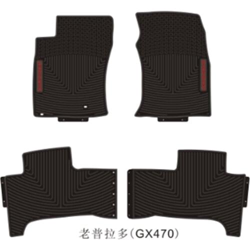 Car Floor Mats for Lexus ES GX460 GX470 RX330 LX570 Special No Odor Front and Rear Carpets Waterproof Rubber