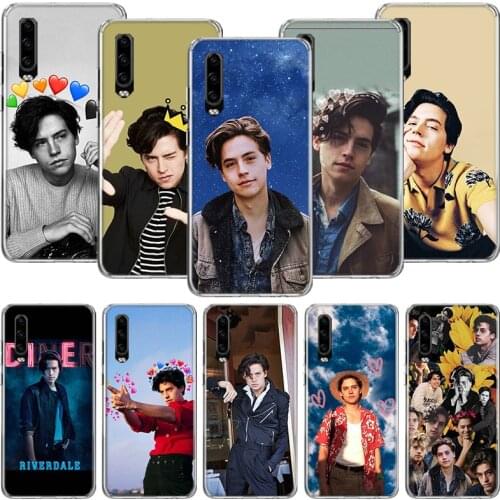 Riverdale Series Cole Sprouse Phone Case For Huawei P30 P40 P20 P10 Mate 20 10 30 Lite Pro P Smart Z Plus Printing Cover Coque S
