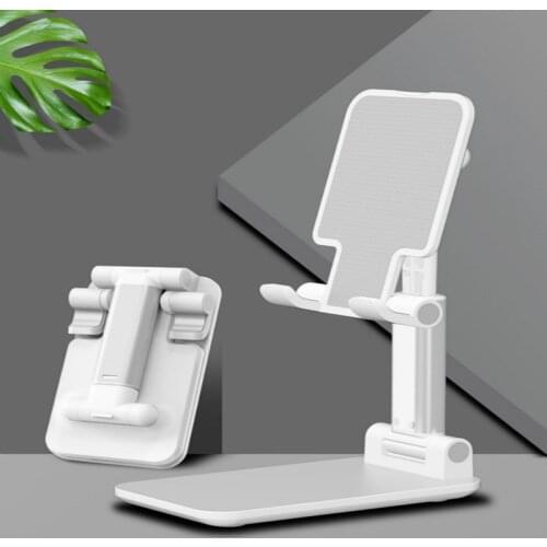 New Metal Desktop Tablet Holder Table Cell Foldable Extend Support Desk Mobile Phone Holder Stand For iPhone iPad Adjustable