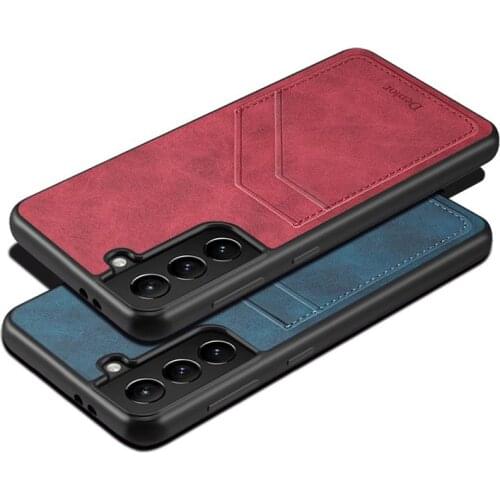For Samsung S21 S20 S10 Plus S10E S10 5G Case For Samsung Note 9 10 20 Plus Ultra Luxury Card Slot Leather Cover