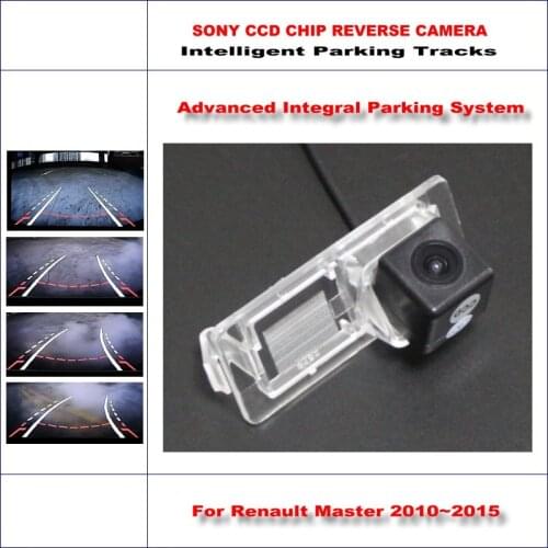 Car Reverse Camera For Renault Master / For Nissan NV400 2011-2016 Rear View Dynamic Guidance Tracks Intelligentized CAM
