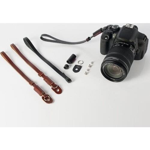 Leather Camera Wrist Hand Strap Universal Camera Carrying Belt Wrist Strap Grip Band for Sony/Lumix/Nikon/Canon