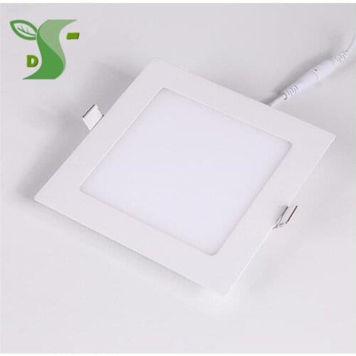 3W 4W 6W 9W 12W 15W 18W Led square project panel lights kitchen lights led integrated ceiling ultra-thin square flat down light
