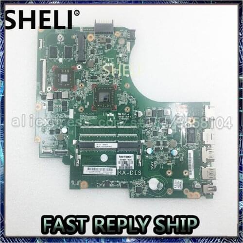 SHELI FOR HP 14-D 245 G2 SERIES laptop motherboard P/N:01019BG00-35K-G A4-5000 mainboard NOTEBOOK 747271-501 747271-001