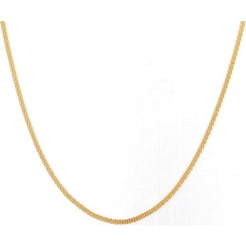 DIY Chain Necklace Stainless Steel Women Men Jewelry Snake Round Beads for Pendant Accessories