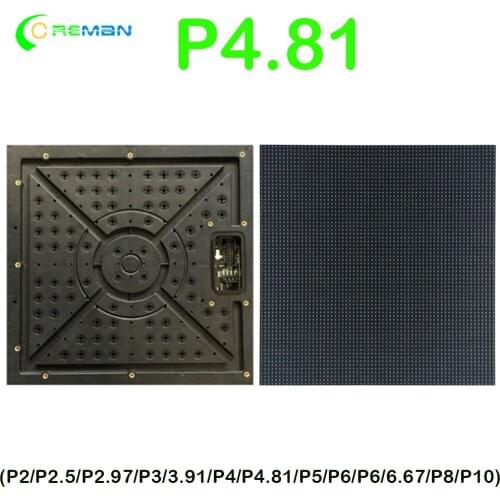 P4.81 Indoor SMD Full Color Led Module 250x250mm P4.81 Rental Sereis LED Module, LED Board Full RGB Digital Pixel Matrix Board