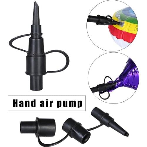 Portable Hand Air Pump Inflator Kit For Soccer Basketball Balloon Swimming Rings Inflatable Bed 12 Inch