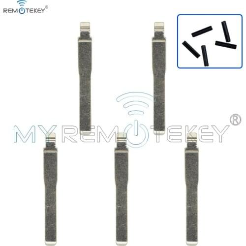 Remtekey 5pcs spare remote emergency key blade HU101 For Original Ford Fusion F-150 F-250 Folding Remote Key Blade